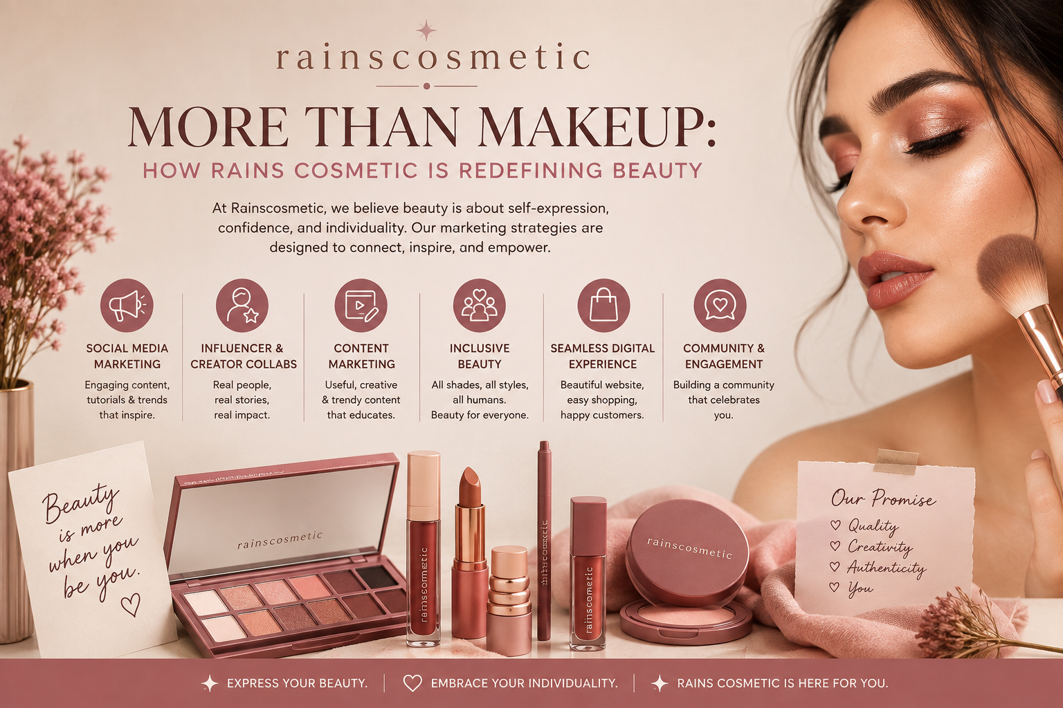 MORE THAN MAKEUP: HOW RAINS COSMETIC IS REDEFINING BEAUTY